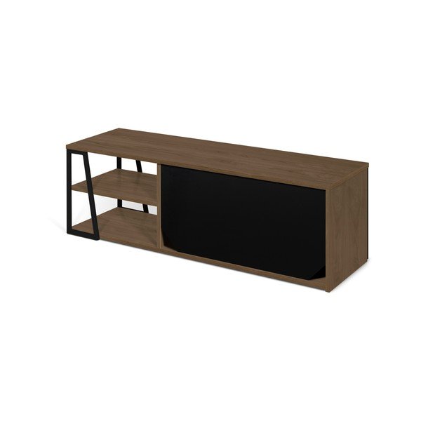 Cassettiera nera 145x45 cm Albi - TemaHome-image-2