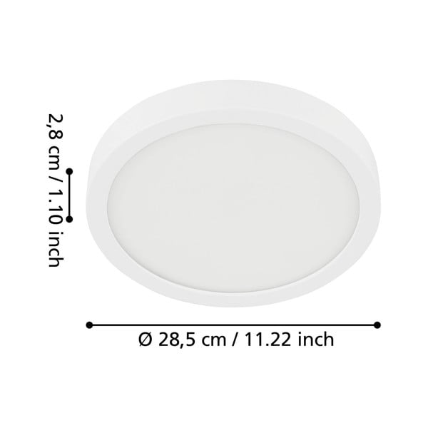 Plafoniera LED bianca FUEVA 5 – EGLO-image-3