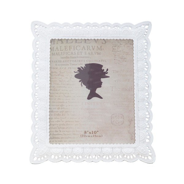 Cornice bianca Claudia, su foto 20 x 25 cm - Mauro Ferretti