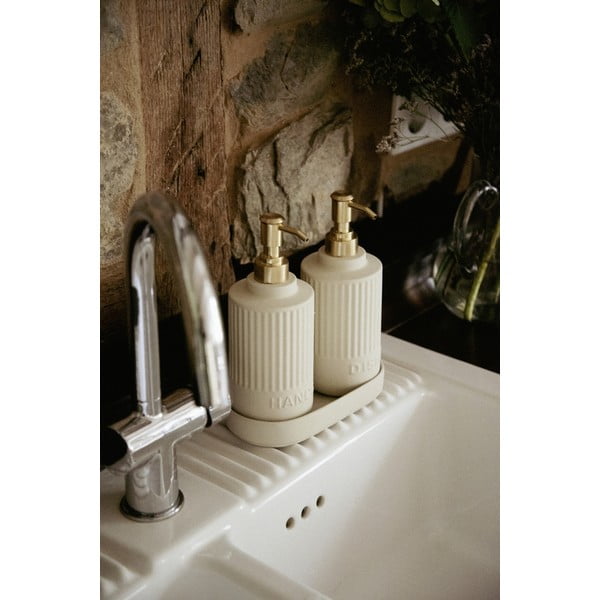 Supporto per detersivo color crema in ceramica Heidi – Wenko-image-2