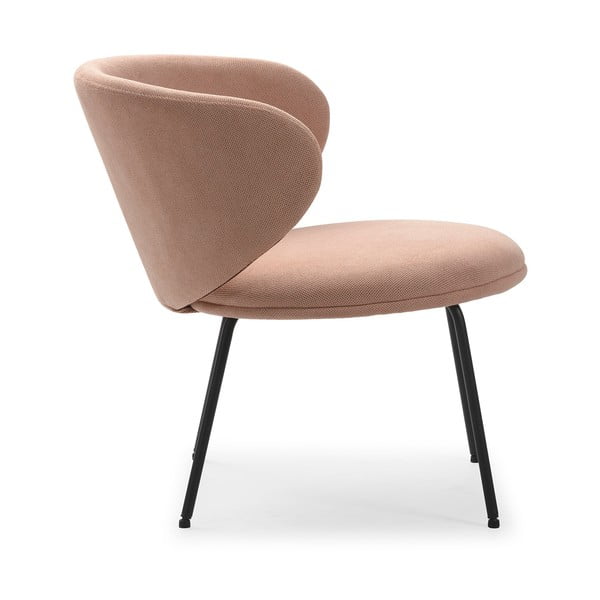 Poltrona in rosa chiaro Rush – Marckeric-image-4