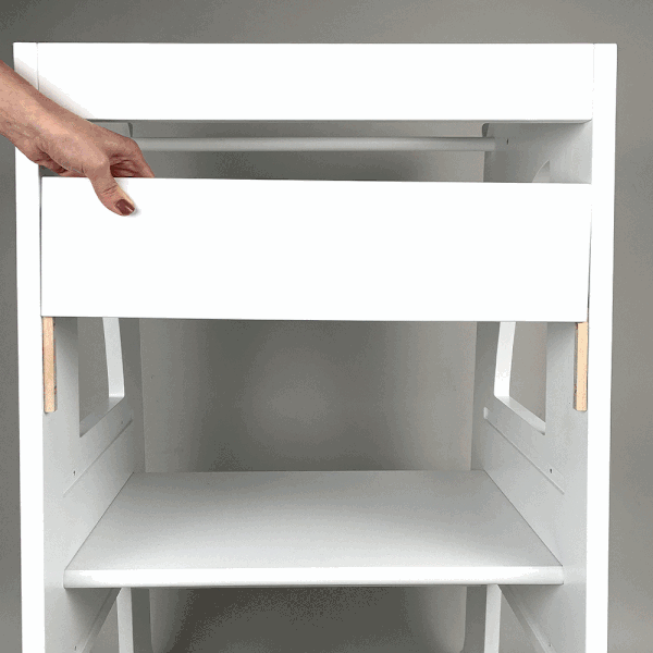 Bar turchese anteriore alla torre di apprendimento Montessori - Rocket Baby-image-3