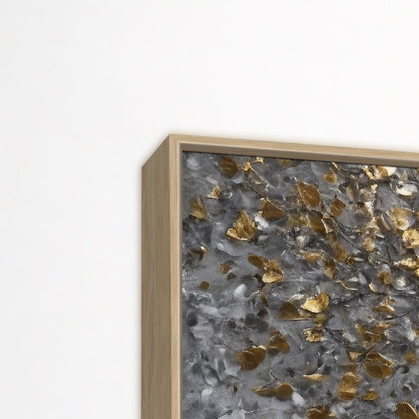 Quadro 60x90 cm Golden Leaves  -image-3