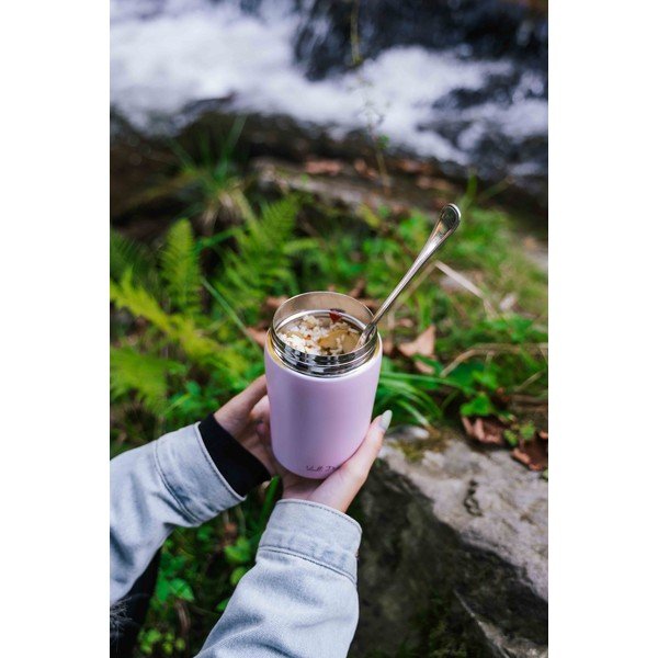 Termos da viaggio rosa per il pranzo Fuori, 500 ml - Vialli Design-image-4