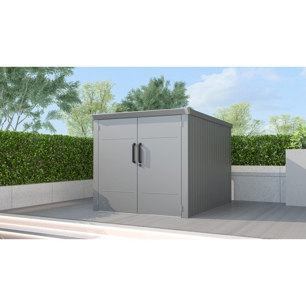 Mobile da giardino grigio Avocado B – Rojaplast-image-1