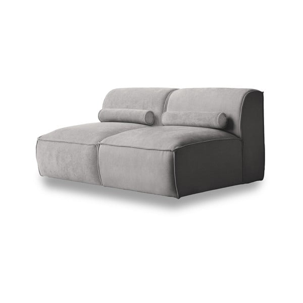 Divano componibile in grigio chiaro 152 cm Flex Felix – Miuform