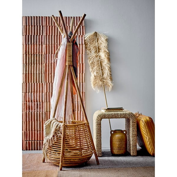 Appendiabiti in rattan in colore naturale Salerno - Bloomingville-image-3