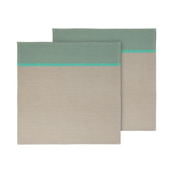 Tovaglioli in tessuto in set da 2 Mint - Remember-image-2