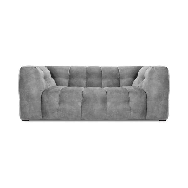 Divano in velluto grigio , 208 cm Vesta - Windsor & Co Sofas