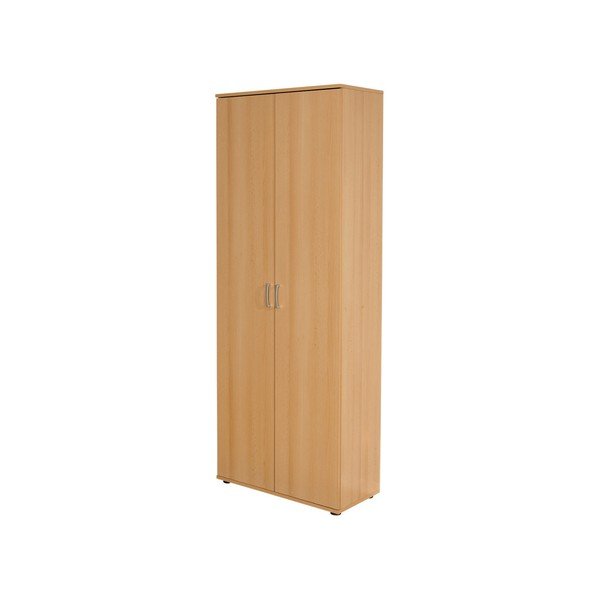 Hnědá dvoudveřová šatní skříň Evegreen House Home, výška 189 cm