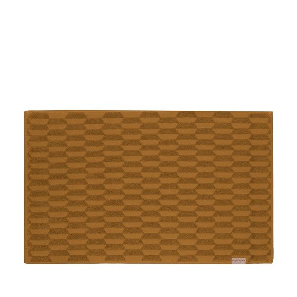 Tappetino da bagno giallo 50x80 cm Geo - Mette Ditmer Denmark