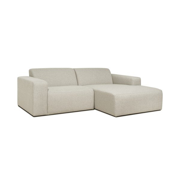 Divano con penisolare beige (angolo destro) Roxy - Scandic-image-2