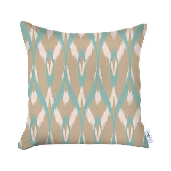 Federa beige e verde , 43 x 43 cm Honey - Mike & Co. NEW YORK
