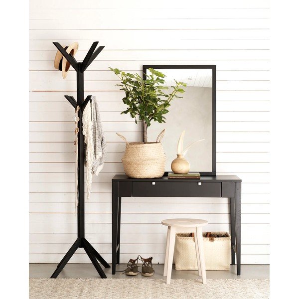 Appendiabiti in rovere nero Ran Confetti - Rowico-image-1