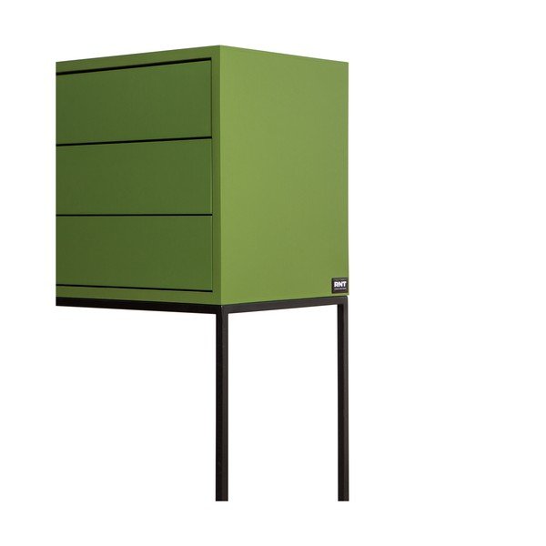 Cassettiera bassa verde 113x88,5 cm Scott - Really Nice Things-image-3