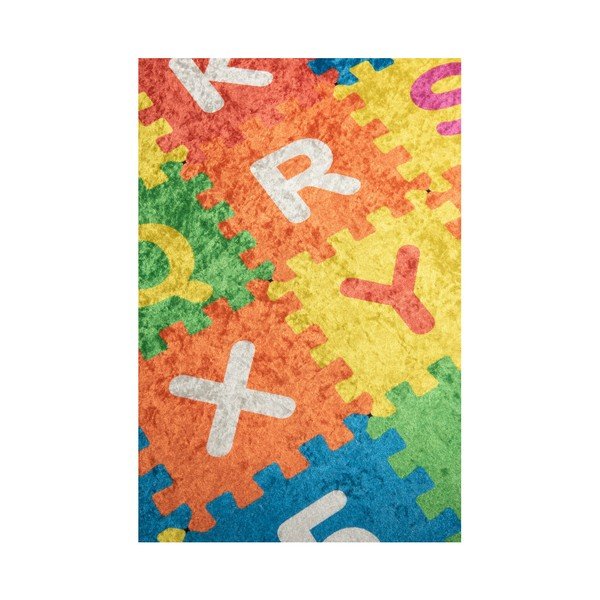 Tappeto per bambini , 140 x 190 cm Puzzle - Unknown-image-3