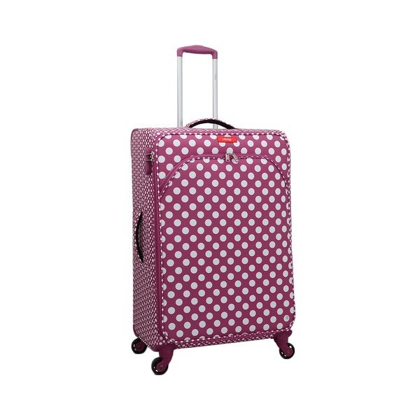 Valigia a 4 ruote viola e rosa Lollipops Jenny, altezza 77 cm - LOLLIPOPS-image-3