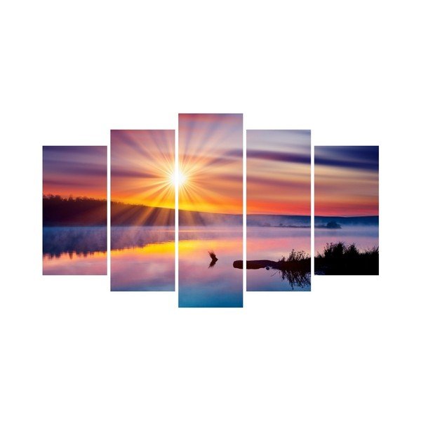 Quadro multiplo Mardo Sunset, 102 x 60 cm - 3D Art