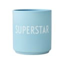 Tazza in porcellana blu, 300 ml Superstar - Design Letters