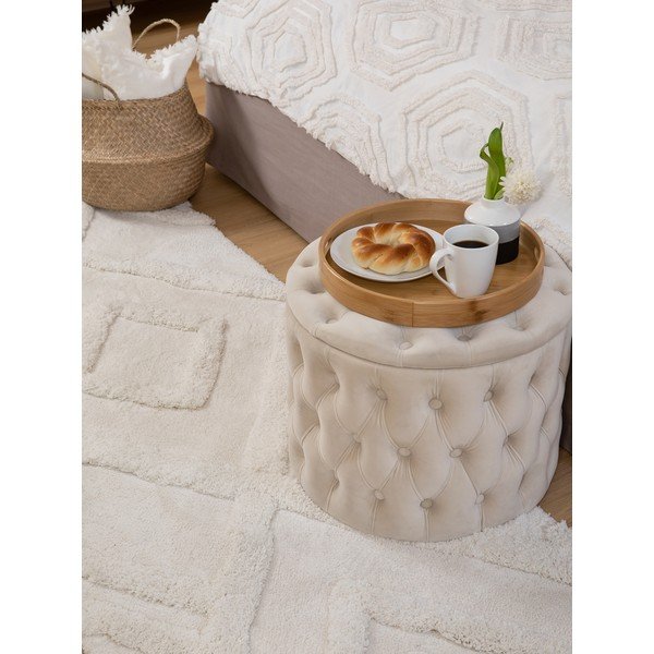 Tappeto beige 250x80 cm Magda - Westwing Collection-image-2