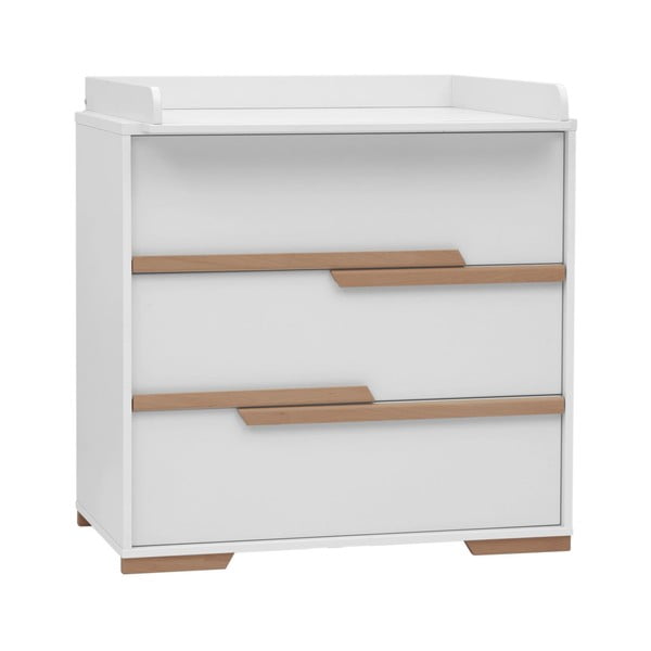 Cassettiera bianca per bambini Snap - Pinio-image-2