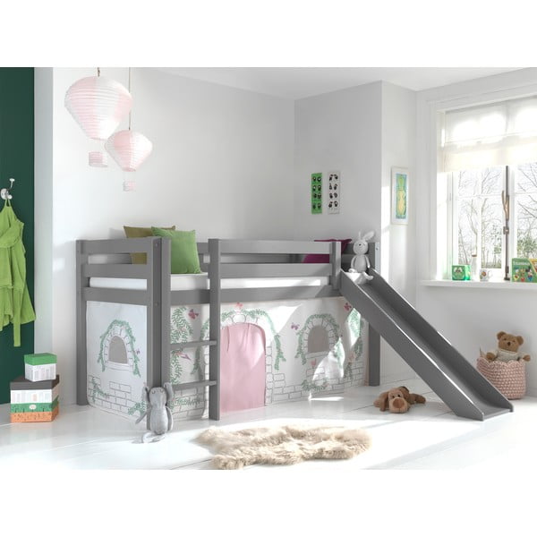 Set di 3 tende da letto in cotone Birdy - Vipack-image-1