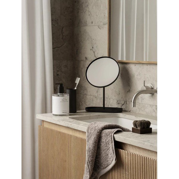 Set di asciugamani tipo terry grigi in cotone organico 2 pz 30x50 cm Riva – Blomus-image-2