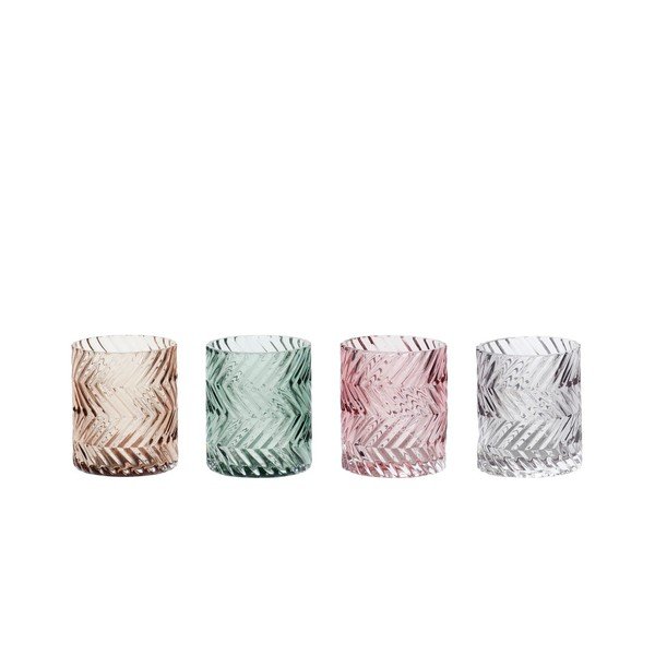 Set di 4 candelieri Joel - Hübsch