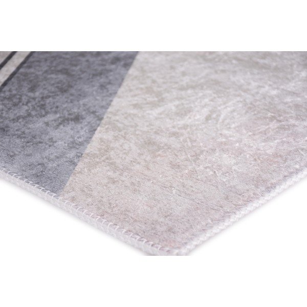 Tappeto lavabile in rosa-grigio chiaro 160x230 cm - Vitaus-image-2
