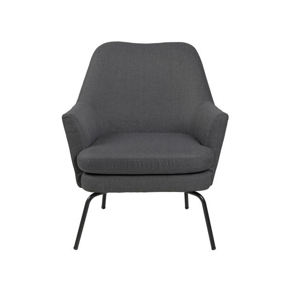 Poltrona grigio scuro Chisa - Actona-image-1