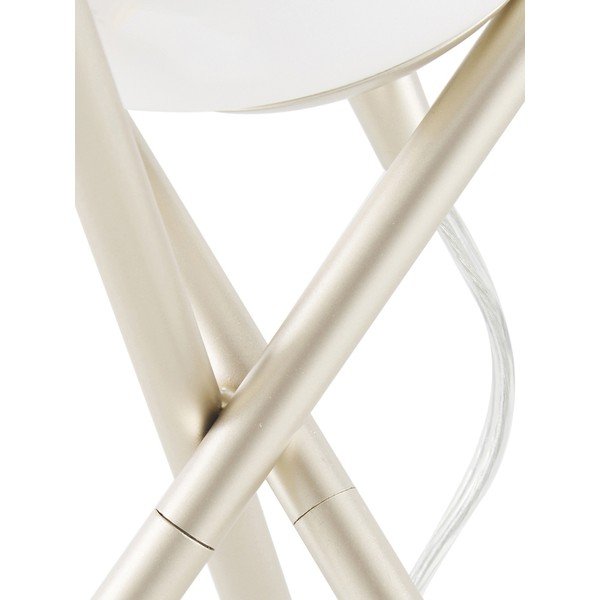 Lampada da tavolo bianca con paralume in vetro, altezza 33 cm Erik - Westwing Collection-image-2