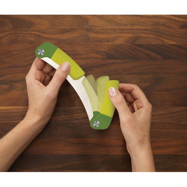 Affettatrice per erbe verdi Mezzaluna - Joseph Joseph-image-3