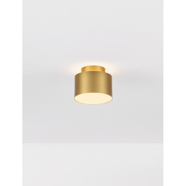 Plafoniera LED dorata in alluminio Ozen – Nova Luce-image-3
