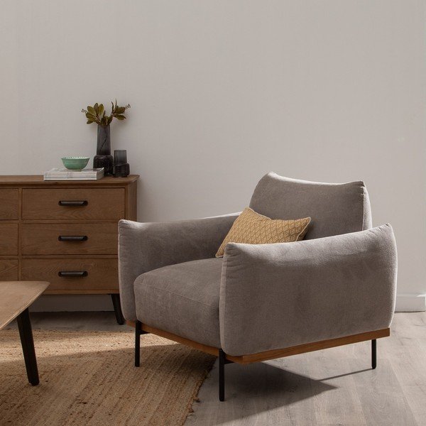 Poltrona grigia Marron - Ixia-image-4
