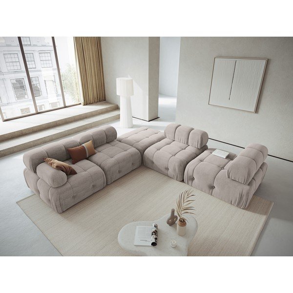 Divano componibile in grigio chiaro Ferento – Cosmopolitan Design-image-1