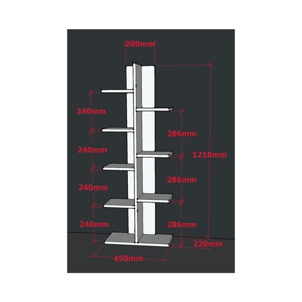 Biblioteca bianca Tree - Woody Fashion-image-1