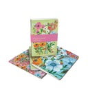 Set di 3 quaderni 64 pagine formato A6 Flower Field - Roger la Borde