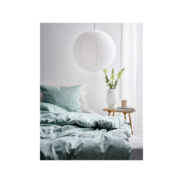 Biancheria da letto damascata verde chiaro per letto singolo 140x200 cm Clear - Södahl-image-3