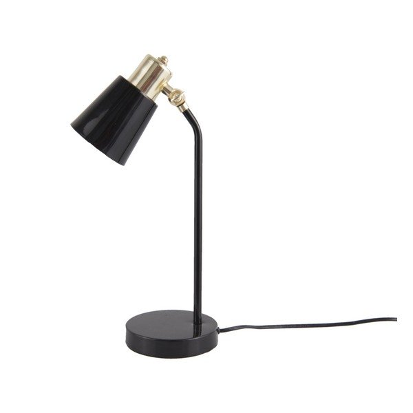 Černá stolní lampa Leitmotiv Classic