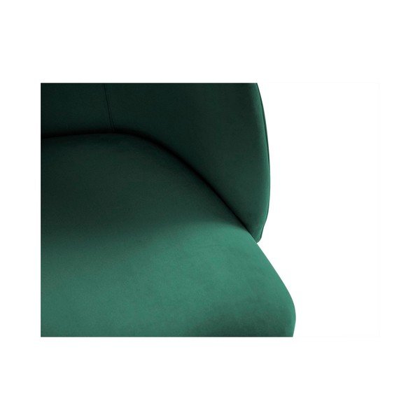 Sedia da pranzo verde bottiglia con rivestimento in velluto Aurora - Windsor & Co Sofas-image-4