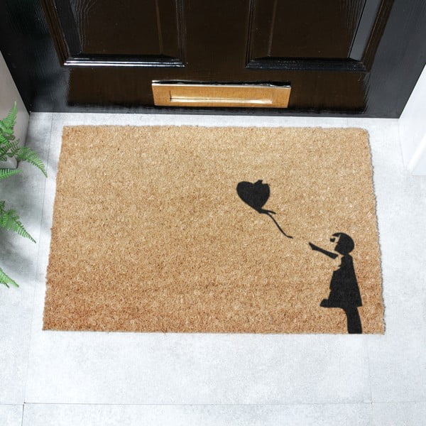 Zerbino in cocco 40x60 cm Girl With a Ballon - Artsy Doormats-image-2