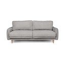Divano letto in tessuto bouclé grigio 215 cm Patti - Bonami Selection