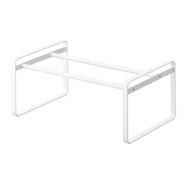 Scarpiera telescopica in metallo bianco Kobe - YAMAZAKI-image-2