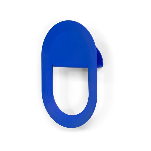Gancio da parete blu in acciaio Coucou – Spinder Design