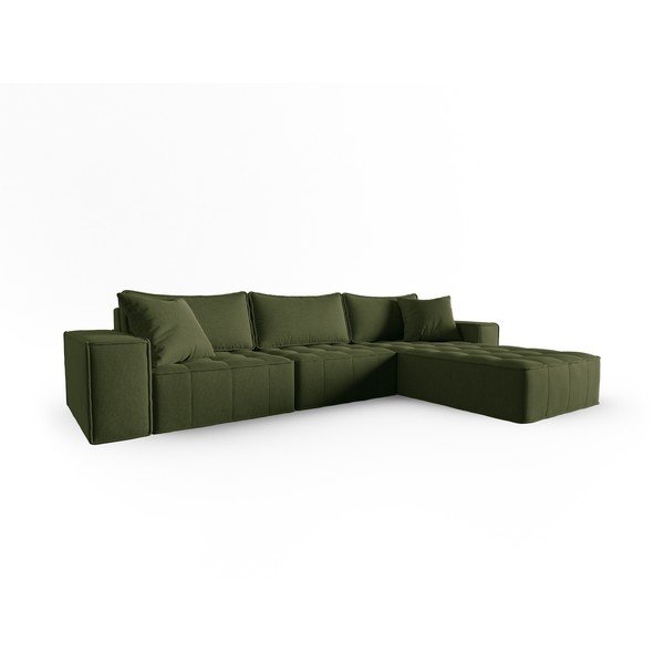 Divano angolare verde (angolo destro) Mike - Micadoni Home-image-2