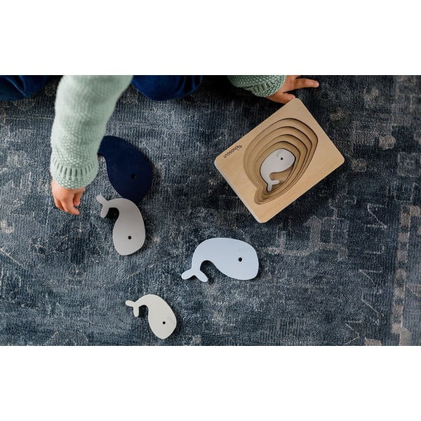Puzzle in legno Whale – Kindsgut-image-1
