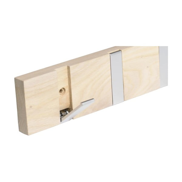 Attaccapanni nero in legno di quercia con 8 ganci Confetti - Rowico-image-3