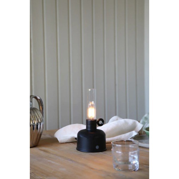 Lampada da tavolo LED nera (altezza totale 22 cm) Astrid – Markslöjd-image-1