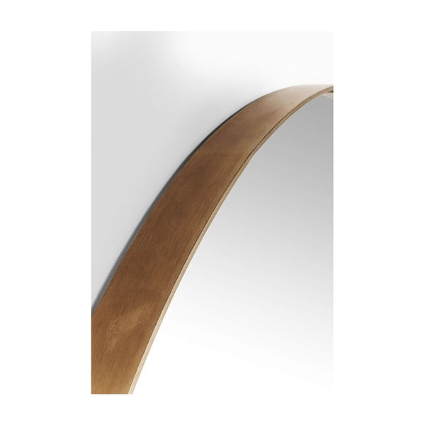 Specchio rotondo con cornice color rame Round Curve, ⌀ 100 cm - Kare Design-image-3