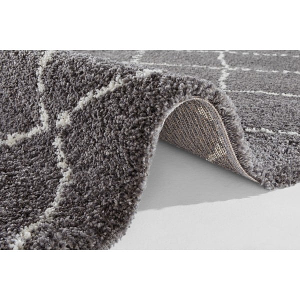 Tappeto grigio , 120 x 170 cm Hash - Mint Rugs-image-1